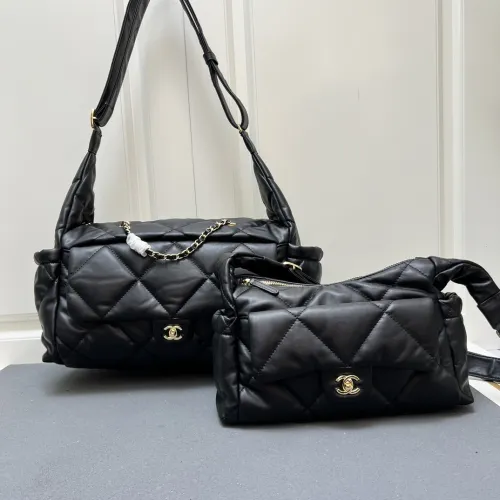 Chanel New Fashion Sheepskin Checkered Cross Bag