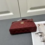 Chanel New Classic Lychee patterned Leather Chain Handbag Size: 17 × 19.5 × 5CM