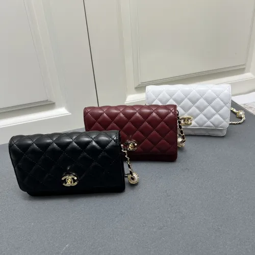 Chanel New Classic Versatile Pearl Chain Cross Bag Size: 19.5 CM