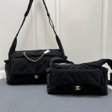 Chanel New Fashion Fleece Checkered Cross Bag