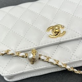 Chanel New Classic Versatile Pearl Chain Cross Bag Size: 19.5 CM