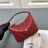 Chanel New Classic Lingge Handbag Chain Crossbody Bag Size: 21.5 x 19 x 6 CM