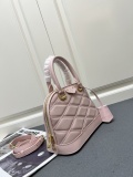 Louis Vuitton New Classic Lingge Shell Handbag Crossbody Bag Size: 23.5 x 17.5 x 11.5 CM