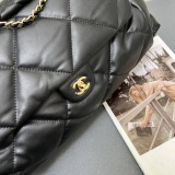 Chanel New Fashion Sheepskin Checkered Cross Bag