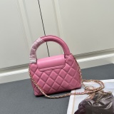 Chanel New Classic Lingge Shell Handbag Chain Crossbody Bag Size: 20 x 14 x 7 CM