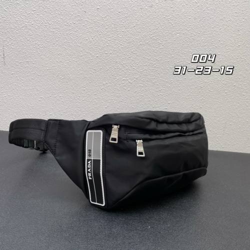 Prada New Classic Nylon Handbag Crossover Bag Size: 15 x 31 x 23 CM