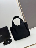 Prada New Fashion Nylon Bow Basket Size: 21x16x8CM