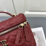 Chanel New Classic Lychee patterned Leather Chain Handbag Size: 17 × 19.5 × 5CM