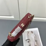 Chanel New Classic Lychee patterned Leather Chain Handbag Size: 17 × 19.5 × 5CM