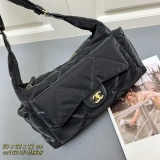 Chanel New Fashion Fleece Checkered Cross Bag