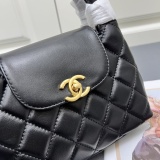 Chanel New Classic Lingge Shell Handbag Chain Crossbody Bag Size: 20 x 14 x 7 CM