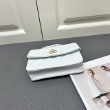 Chanel New Fashion Lychee Pattern Chain Backpack Handbag Size: 18 × 18 × 3 CM