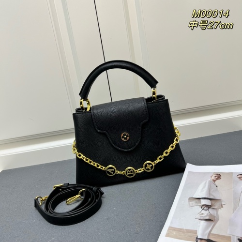 Louis Vuitton New Classic Enamel Letter Flower Handbag Crossbody Bag Size: 27 x 18 x 9 CM