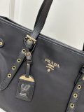 Prada New Fashion Oxford Cloth Mother Tote Bag Shopping Bag Size: 40x30x18 CM