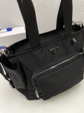 Prada New Fashion Waterproof Crossbody Bag Size: 35x30x18 CM