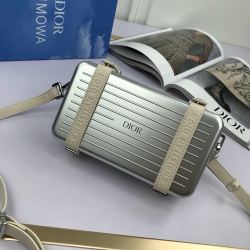 Dior xRimowa Fashion Luggage Bag Size: 22.8x9.9x8.3 CM