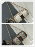 Gucci New Classic Double G Mini Chain Bag Crossbody Bag Size: 18.5X10X10 CM