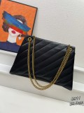 Balenciaga Classic Hourglass Shoulder Bag Chain Crossbody Bag Size: 39.9 x 24.9 x 13 CM