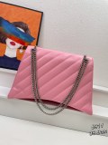 Balenciaga Classic Hourglass Shoulder Bag Chain Crossbody Bag Size: 39.9 x 24.9 x 13 CM