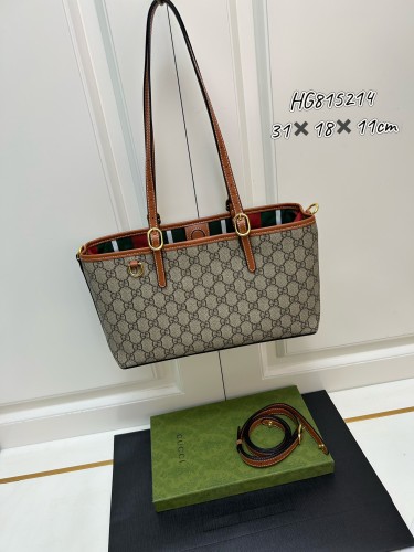 Gucci New Fashion Interlocking Double G Shopping Bag Shoulder Bag Size: 31x18x11 CM