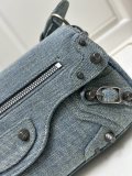 Balenciaga Classic Retro Cowboy Baguette Bag