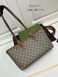 Gucci New Fashion Interlocking Double G Shopping Bag Shoulder Bag Size: 31x18x11 CM