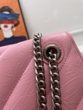 Balenciaga Classic Hourglass Shoulder Bag Chain Crossbody Bag Size: 39.9 x 24.9 x 13 CM