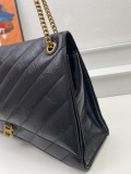 Balenciaga Classic Hourglass Shoulder Bag Chain Crossbody Bag Size: 39.9 x 24.9 x 13 CM