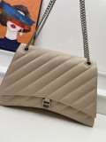 Balenciaga Classic Hourglass Shoulder Bag Chain Crossbody Bag Size: 39.9 x 24.9 x 13 CM