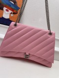 Balenciaga Classic Hourglass Shoulder Bag Chain Crossbody Bag Size: 39.9 x 24.9 x 13 CM