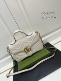 Gucci New Fashion Wave Pattern Chain Bag Handbag Size: 27x19x10 CM