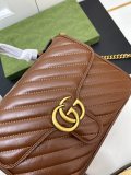Gucci New Fashion Wave Pattern Chain Bag Handbag Size: 27x19x10 CM
