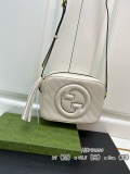 Gucci New Classic Interlocking Double G Cross Shoulder Bag Size: 21x15.5x5 CM