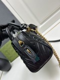 Gucci New Classic Double G Wave Pattern Chain Bag Handbag Size: 27X13.5X10 CM