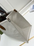 Gucci New Fashion Logo Printed Canvas Tote Bag Size: 45.5x32x20 CM