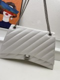 Balenciaga Classic Hourglass Shoulder Bag Chain Crossbody Bag Size: 39.9 x 24.9 x 13 CM