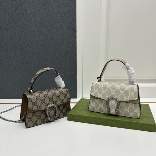 Gucci New Fashion Double G Tiger Head Lock Flip Shoulder Bag Handbag Size: 18x12x6 CM