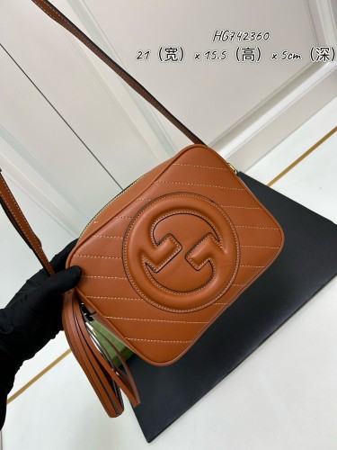 Gucci New Classic Interlocking Double G Cross Shoulder Bag Size: 21x15.5x5 CM