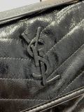 Yves Saint Laurent Fashion Versatile Leather Flip Bag Size: 28 × 20.5 × 8.5 CM