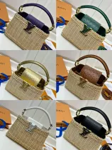 Louis Vuitton New Classic Vine Weaving Handbag Crossbody Bag Size: 27 × 17.3 × 9 CM