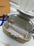 Louis Vuitton New Classic Vine Weaving Handbag Crossbody Bag Size: 27 × 17.3 × 9 CM