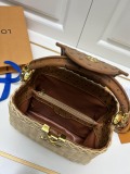 Louis Vuitton New Classic Vine Weaving Handbag Crossbody Bag Size: 27 × 17.3 × 9 CM