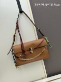 Prada New Classic Fashion Leather Crossbody Bag Size: 35X19.5X10.5 CM