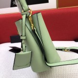 Prada New Classic Double Saffiano Cross Pattern Leather Handbag Size: 21 × 11 × 18 CM