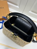 Louis Vuitton New Classic Vine Weaving Handbag Crossbody Bag Size: 27 × 17.3 × 9 CM