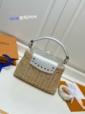 Louis Vuitton New Classic Vine Weaving Handbag Crossbody Bag Size: 27 × 17.3 × 9 CM