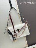 Prada New Classic Fashion Leather Crossbody Bag Size: 35X19.5X10.5 CM