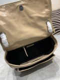 Yves Saint Laurent Fashion Versatile Leather Flip Bag Size: 28 × 20.5 × 8.5 CM