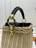 Louis Vuitton New Classic Vine Weaving Handbag Crossbody Bag Size: 27 × 17.3 × 9 CM