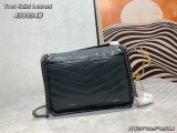 Yves Saint Laurent Fashion Versatile Leather Flip Bag Size: 28 × 20.5 × 8.5 CM